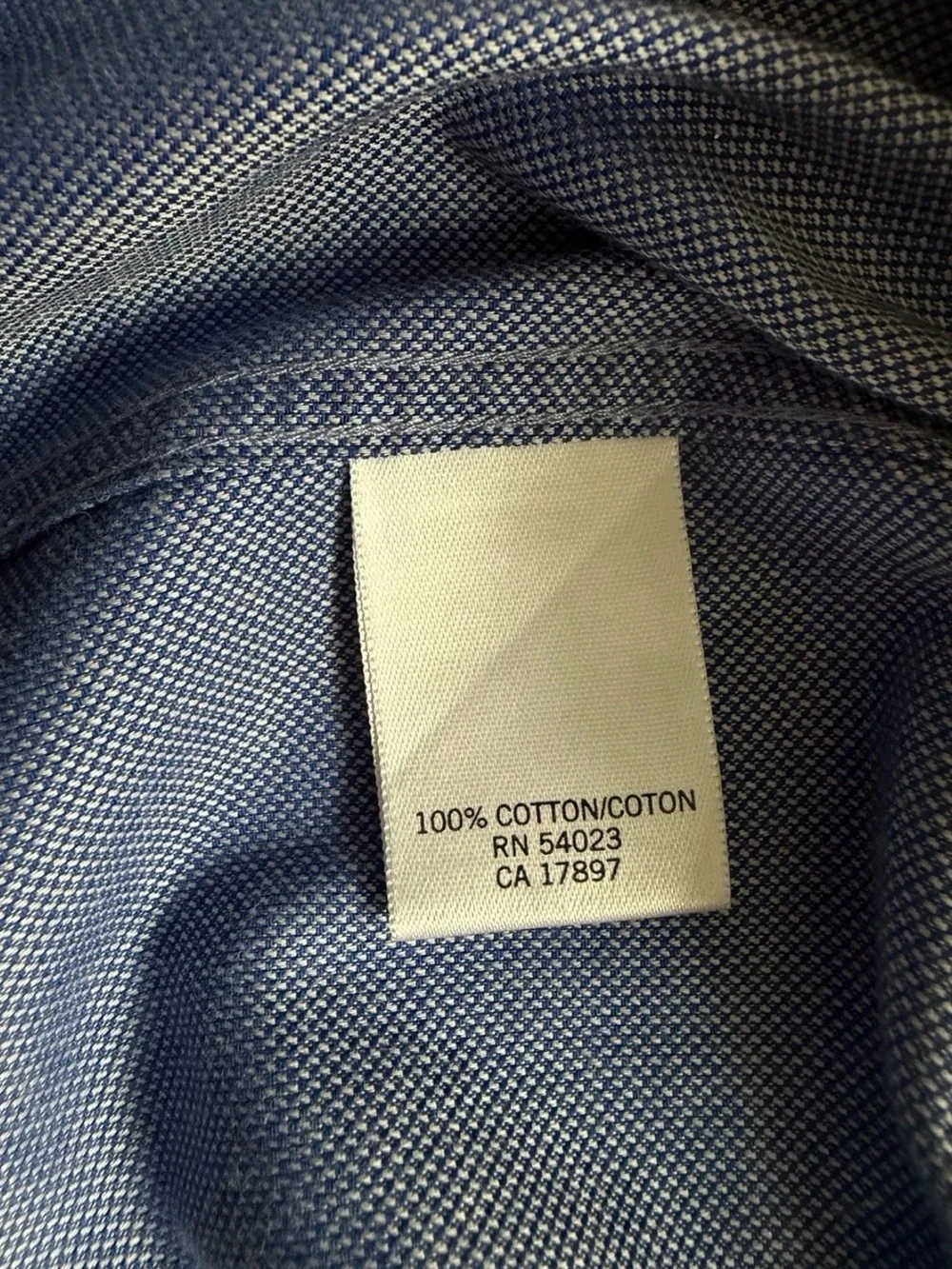Banana Republic Men's Blue Long-Sleeve Dress Shirt